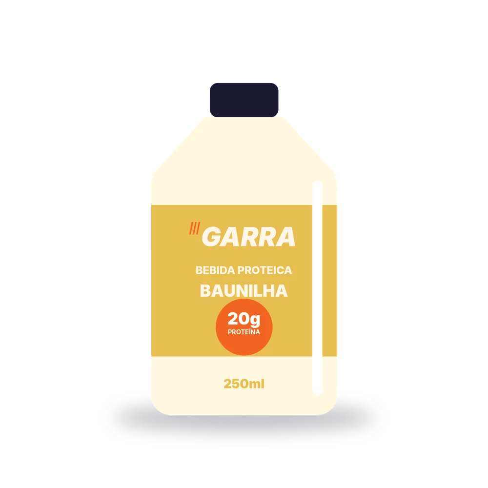 Bebida Proteica 250 ml — pack com 6 — Baunilha