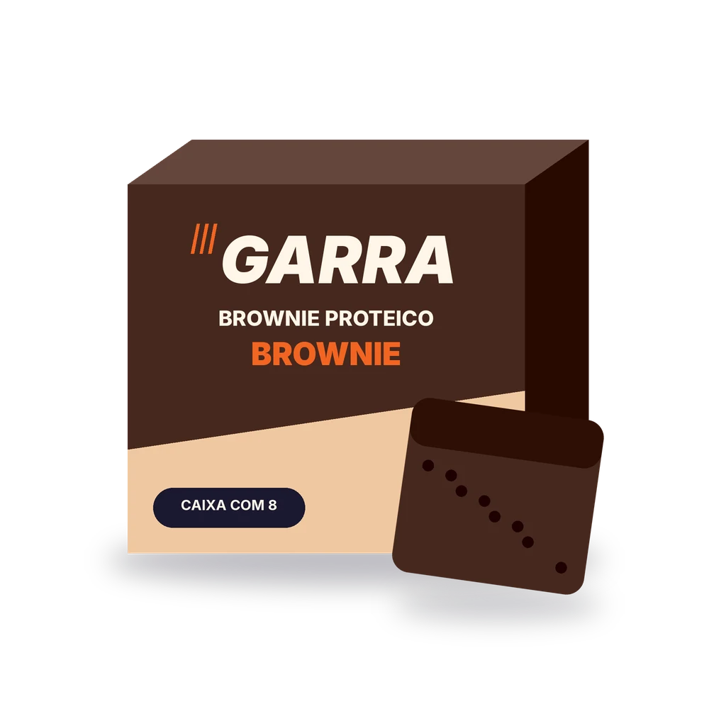 Brownie Proteico — caixa com 8