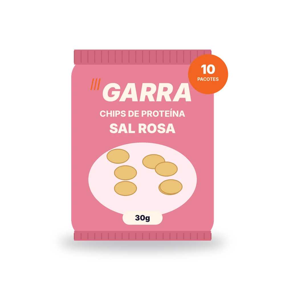 Chips de Proteína — 10 pacotes