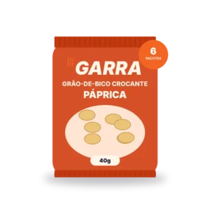 Grão-de-bico Crocante — 6 pacotes